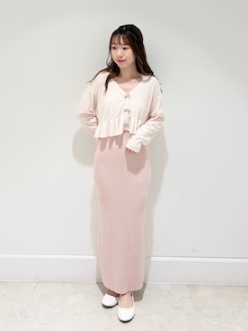 「SNIDEL HOME（スナイデルホーム）のアイテム」を使った、SNIDEL HOMEさん（レディース・153cm）の夏コーディネート