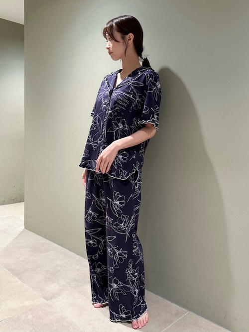 SNIDEL HOME パジャマ ルームウェア 「Moispro」開襟シャツ