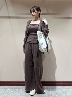 「ヘアクリップ」｜SNIDEL HOMEさん（レディース・153cm）の春コーディネート