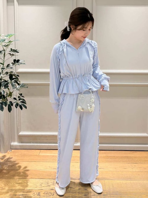 SNIDEL HOME ショルダーバッグ バッグ グリッターバッグ レディース 