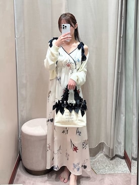 「ヘアクリップ」｜SNIDEL HOMEさん（レディース・153cm）の春コーディネート