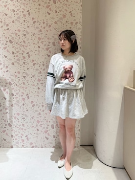 「アイテム（ルームウェア/パジャマ）」を使った、SNIDEL HOMEさん（レディース・152cm）の秋コーディネート