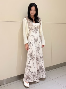 「SNIDEL HOME（スナイデルホーム）のアイテム」を使った、SNIDEL HOMEさん（レディース・159cm）の夏コーディネート