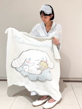 「アイテム（ブランケット）」を使った、SNIDEL HOMEさん（レディース・160cm）の秋コーディネート