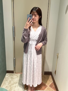 「アイテム（ルームウェア）」を使った、SNIDEL HOMEさん（レディース・160cm）の秋コーディネート