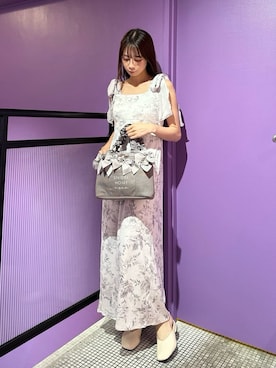 「アイテム（ルームウェア）」を使った、SNIDEL HOMEさん（レディース・153cm）の秋コーディネート