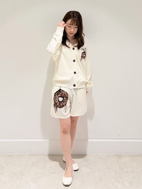 「SNIDEL HOME（スナイデルホーム）のアイテム」を使った、SNIDEL HOMEさん（レディース・153cm）の夏コーディネート