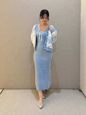 「アイテム（ルームウェア）」を使った、SNIDEL HOMEさん（レディース・158cm）の秋コーディネート