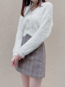 「Crea titty&Co. PETIT（クレアティティーアンドコープチ）のアイテム」を使った、momo☁️さん（レディース・168cm）の秋コーディネート