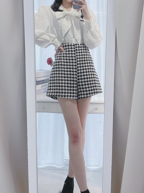 【POYO×titty&Co.PETIT】パイピング千鳥JK,SKセットアップ LOOK BOOK📖♡ 06.07 release item #ポロニットセットアップ