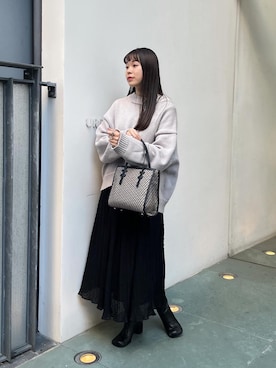 「新星WEARISTAにエントリー」｜chisaさん（レディース・164cm）の冬コーディネート