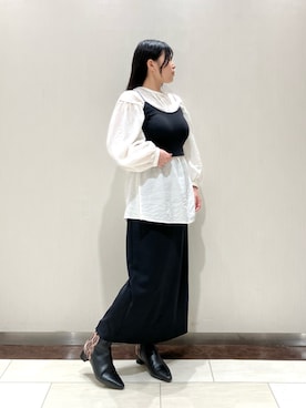 HIMIKO　札幌丸井今井店さん（レディース・151cm）の秋コーディネート