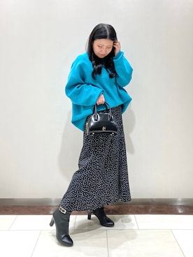 HIMIKO　札幌丸井今井店さん（レディース・151cm）の秋コーディネート