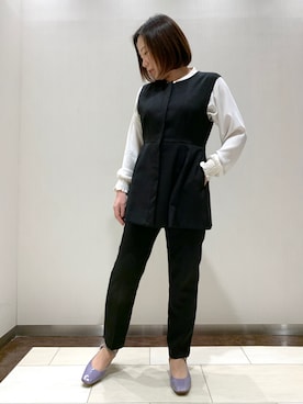 HIMIKO 札幌丸井今井店さん(レディース・161cm)の春コーディネート