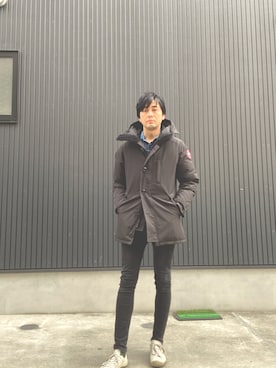 汗疹さん(メンズ・177cm)の冬コーディネート