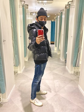 「K.UNO（ケイウノ）のアイテム」を使った、汗疹さん（メンズ・177cm）の秋コーディネート