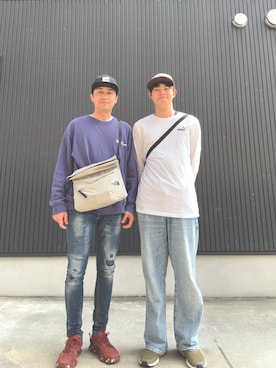 「CAMPER（カンペール）のアイテム」を使った、汗疹さん（メンズ・177cm）の春コーディネート