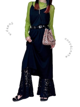 くぅさん（レディース・164cm）の春コーディネート