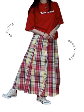 くぅさん（レディース・164cm）の夏コーディネート