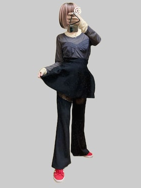 「大人カジュアルコーデ」｜「アイテム（スカート）」を使った、くぅさん（レディース・164cm）の夏コーディネート