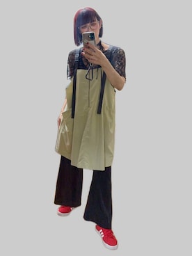 「Alley by w closet（アリーバイダブルクローゼット）のアイテム」を使った、くぅさん（レディース・164cm）の秋コーディネート