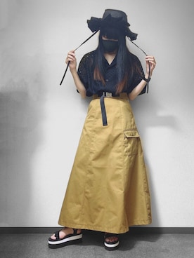 「casselini」｜「アイテム（その他）」を使った、くぅさん（レディース・164cm）の秋コーディネート