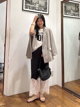 manami さん（レディース・168cm）の夏コーディネート