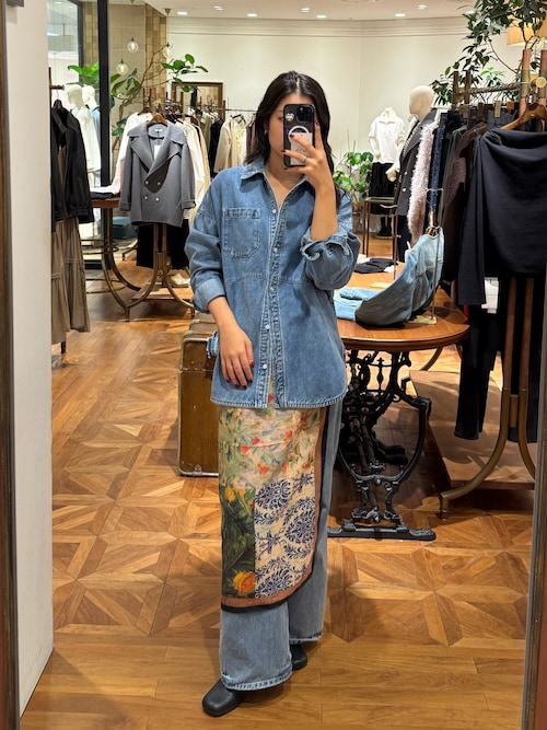 Loungedress（ラウンジドレス） ブラウス シャツ スウィッチデニム