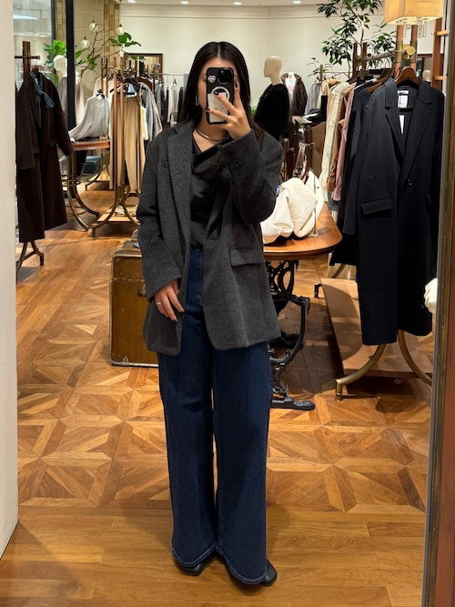 シャギージャケットコート（その他アウター）｜LOUNGEDRESS（ラウンジ