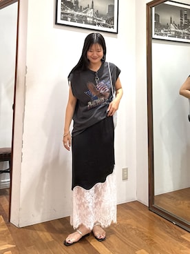 manami さん（レディース・168cm）の夏コーディネート