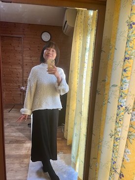 「アイテム（ワンピース/ドレス）」を使った、mamo3377さん（レディース・160cm）の秋コーディネート