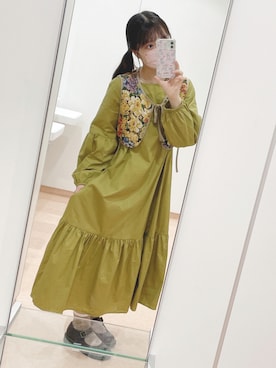 「apres jour（アプレジュール）のアイテム（その他シューズ）」を使った、あやのんさん（レディース・147cm）の秋コーディネート