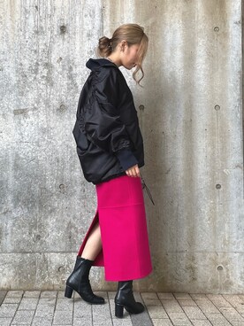 スカートを使った ビビットピンク の人気ファッションコーディネート Wear スカートを使った ビビットピンク の人気ファッションコーディネート Wear