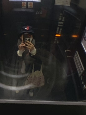 「NBA（エヌビーエー）のアイテム（帽子）」を使った、❣️!!!UTAKA!!!❣️さん（レディース・155cm）の冬コーディネート