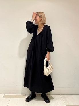 「チェルシーブーツ」｜YAMAGATA_172cmさん（レディース・172cm）の秋コーディネート