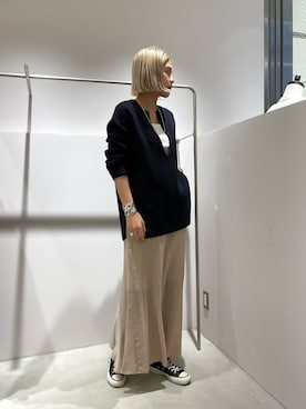 YAMAGATA_172cmさん（レディース・172cm）の冬コーディネート