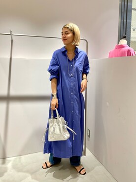 YAMAGATA_172cmさん（レディース・172cm）の夏コーディネート