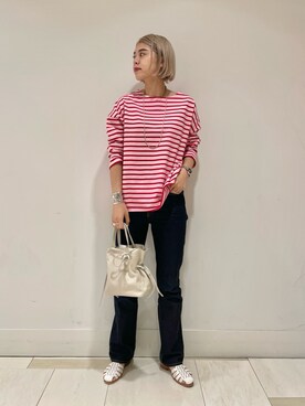 YAMAGATA_172cmさん（レディース・172cm）の春コーディネート