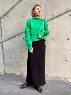 YAMAGATA_172cmさん（レディース・172cm）の秋コーディネート