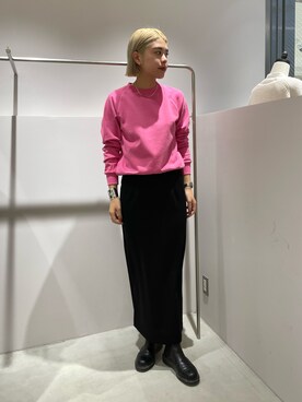 YAMAGATA_172cmさん（レディース・172cm）の冬コーディネート