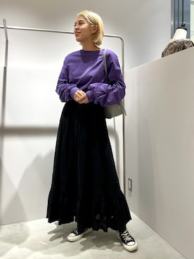 YAMAGATA_172cmさん（レディース・172cm）の秋コーディネート