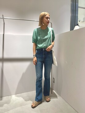 YAMAGATA_172cmさん（レディース・172cm）の夏コーディネート