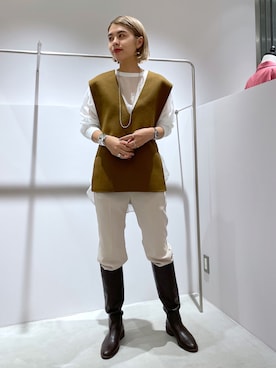 YAMAGATA_172cmさん(レディース・172cm)の秋コーディネート