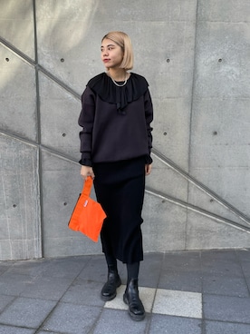 YAMAGATA_172cmさん(レディース・172cm)の冬コーディネート