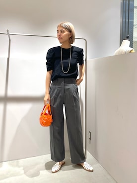 YAMAGATA_172cmさん（レディース・172cm）の夏コーディネート