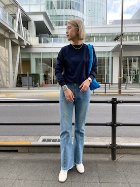 YAMAGATA_172cmさん(レディース・172cm)の冬コーディネート