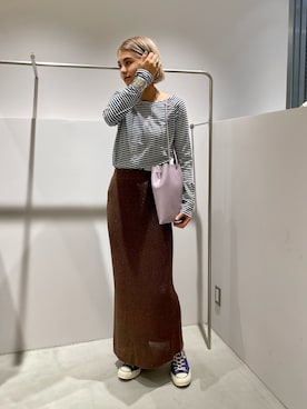 YAMAGATA_172cmさん（レディース・172cm）の夏コーディネート