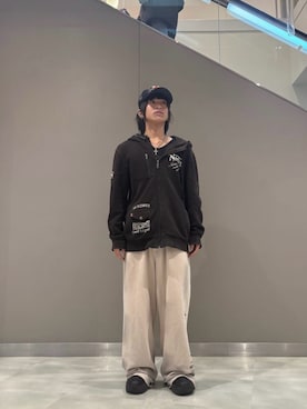 「Ed Hardy（エドハーディー）のアイテム」を使った、aoi20040705さん（メンズ・162cm）の冬コーディネート