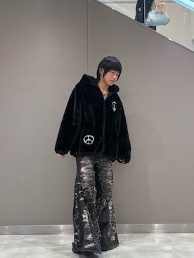 「STUD MUFFIN（スタッドマフィン）のアイテム」を使った、aoi20040705さん（メンズ・162cm）の秋コーディネート