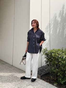 「23区（ニジュウサンク）のアイテム」を使った、mogiさん（レディース・160cm）の秋コーディネート